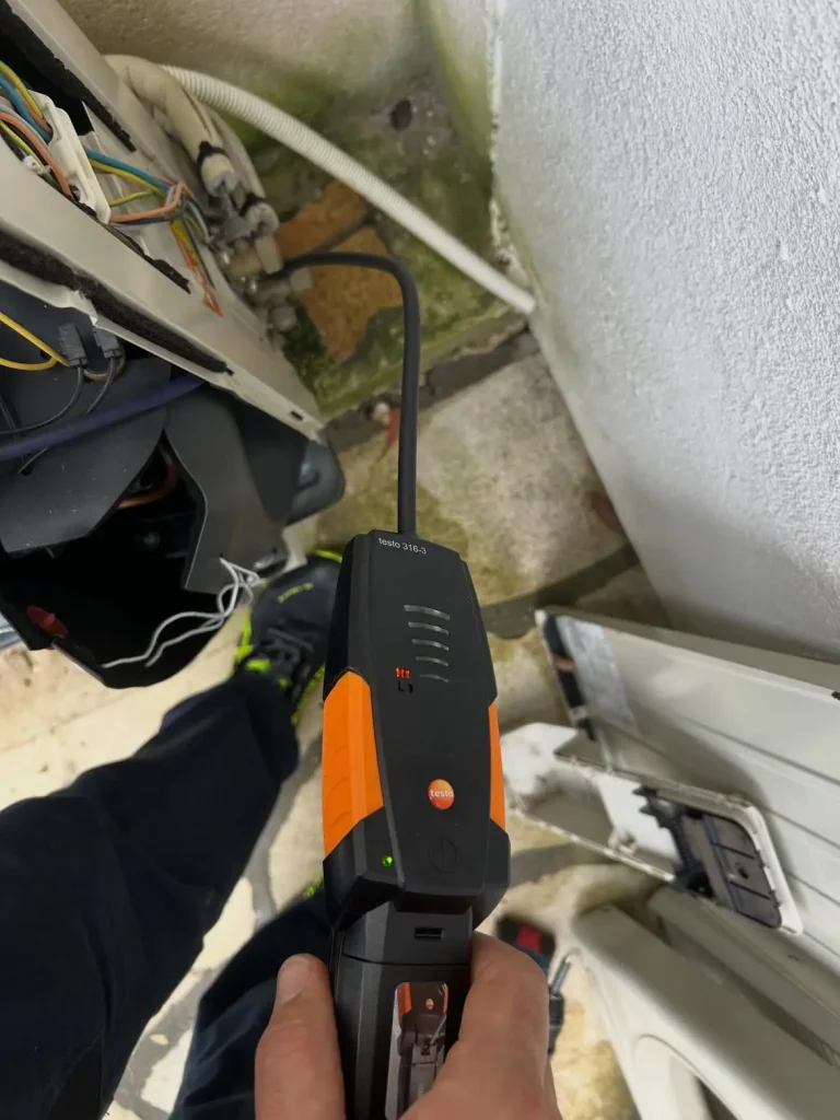 controle fonctionnement pac marque daikin